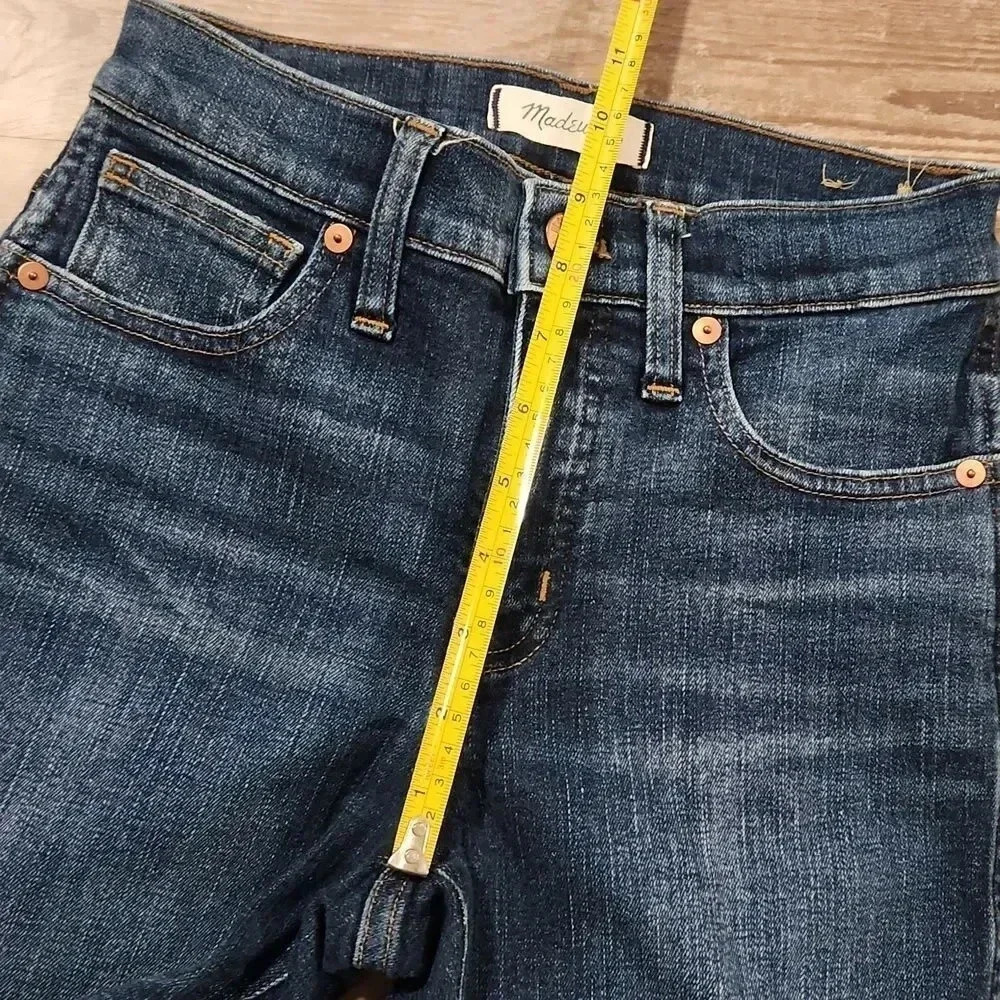 Madewell Slim Striaght Jeans - Picture 4 of 10